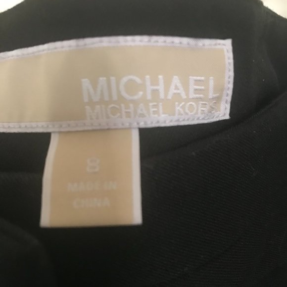Michael Michael Kors Classic Women's Black Pants, Size 8 - Picture 2 of 4